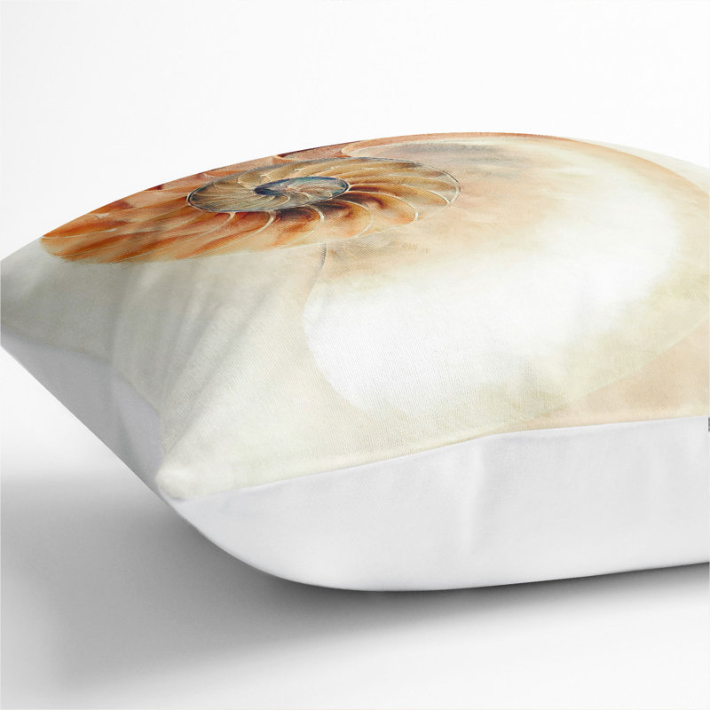 Square Cushion, 40cm H x 40cm W x 15cm D, White