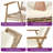Bay Isle Home™ Outdoor Rattan Conversation Set with 2 Ottomans and 1 Square Coffee Side Table