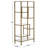 Charney Geometric Bookcase-55437508