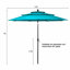 Parasol de marché Gomer-276267954