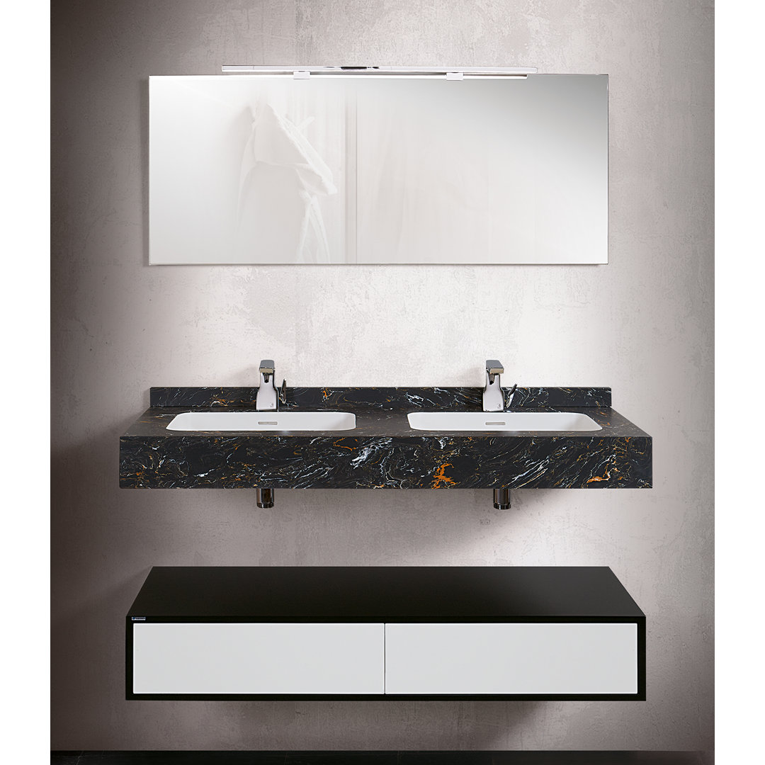 Keyshawn 120cm Wall-Mounted Under Sink Storage Unit