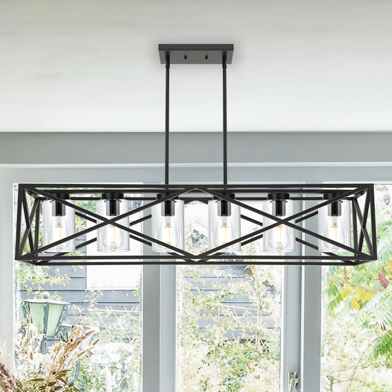 Alberic 6 - Light LED Kitchen Island Pendant