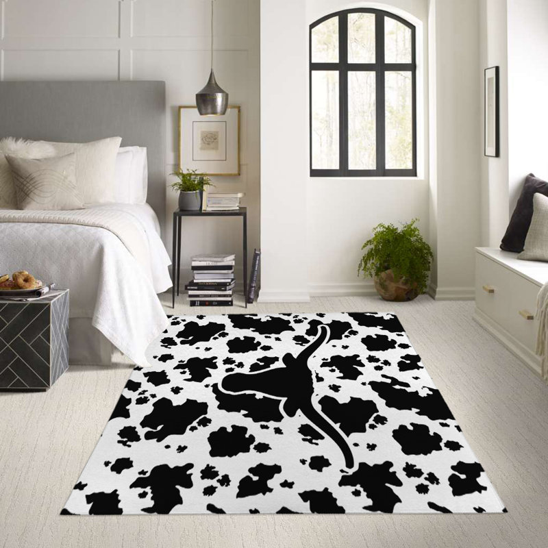 Tapis intérieur / extérieur rectangulaire en polyester tissé à la machine, Rectangle 2 pi x 3 pi