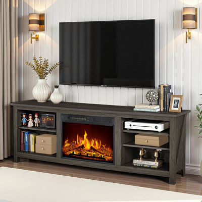 Aiert Unfinished with Fireplace Included