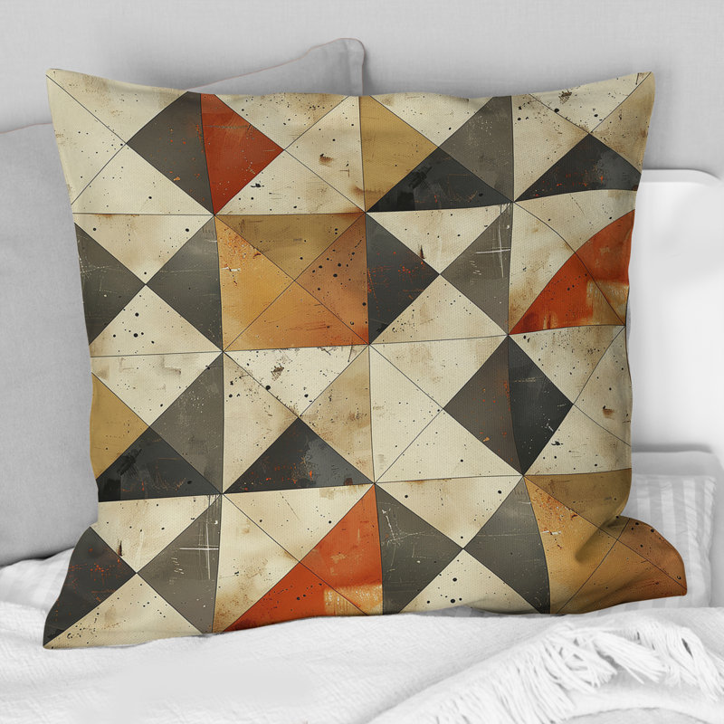 Coussin Brown, 16" x 16"
