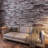 3D Brick Effect Wall Panels - Lightweight Styrofoam - Set of 9 Large Panels (20"x40") Covers 48 sq ft - Apply with Wall Adhesive - DIY Home Wall Cladding-109242076