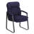 Isla Modern LeatherSoft Executive Side Reception Chair with Sled Base-15330806