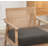 Marnisha Faux Leather Armchair-73973367