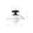 Finola Glass Semi Flush Mount-66310876