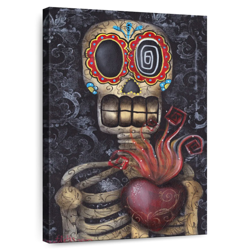 Lelend Sacred Heart, 45" H x 30" W