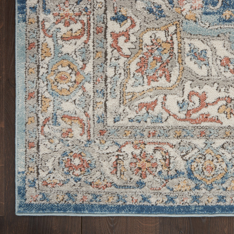 Oriental Indoor Rug, Rectangle 7'10" x 9'10"