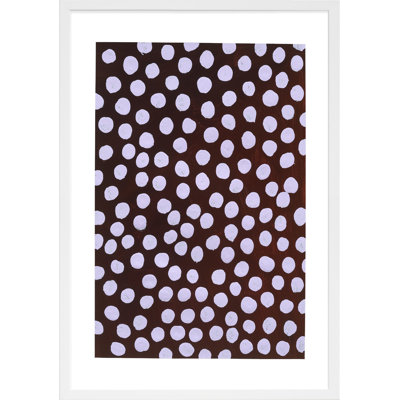 Navi "Lilac on Maroon" Painting