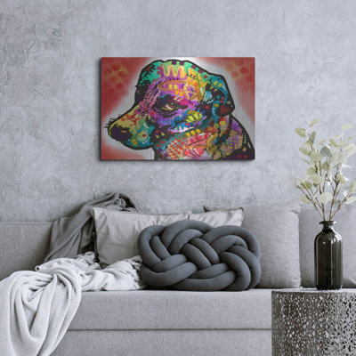 Dakota Fields 'Dont Talk' by Dean Russo Studios, Metal Wall Art