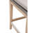 Krisily Polypropylene Rope Outdoor 26'' Counter Stool with Cushion