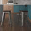 Counter Stool with Metal Frame-342705092-353497145