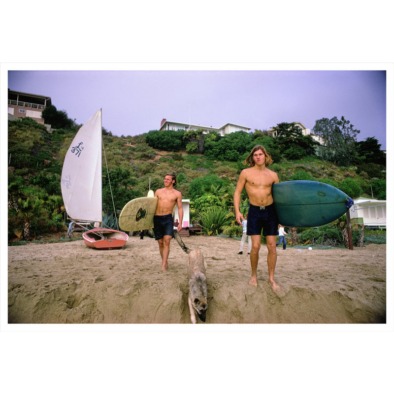 Getty Images, «Laguna Beach Surfers», Slim Aarons, 1 janvier 1970 (impression seulement)