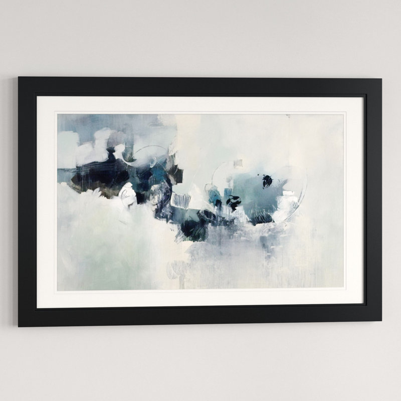«Limmerick Breeze», reproduction d'art, Cadre noir, H 30 po x l 44 po x P 1 po