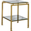 Glass End Table