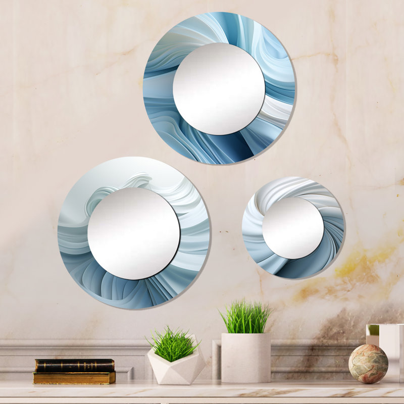 Edita Metal Round Mirror