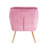 16.3'' H Velvet Upholstered Armchair-471941783