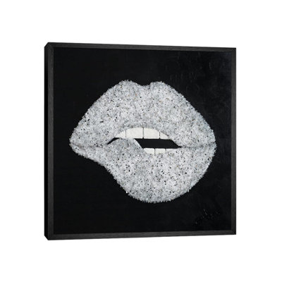 Mirror Lips by Alla GrAnde - Print on Canvas
