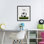 «Have A Ball But», reproduction encadrée sous verre, design par Christine Simpson Art