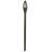 PLB04 LED Low Voltage Hardwired Brass Pathway Light