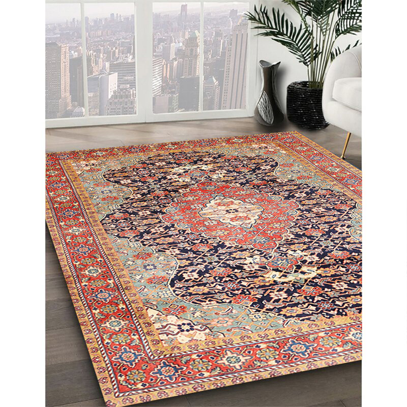 Oriental Indoor Rug, Rectangle 7' x 9'