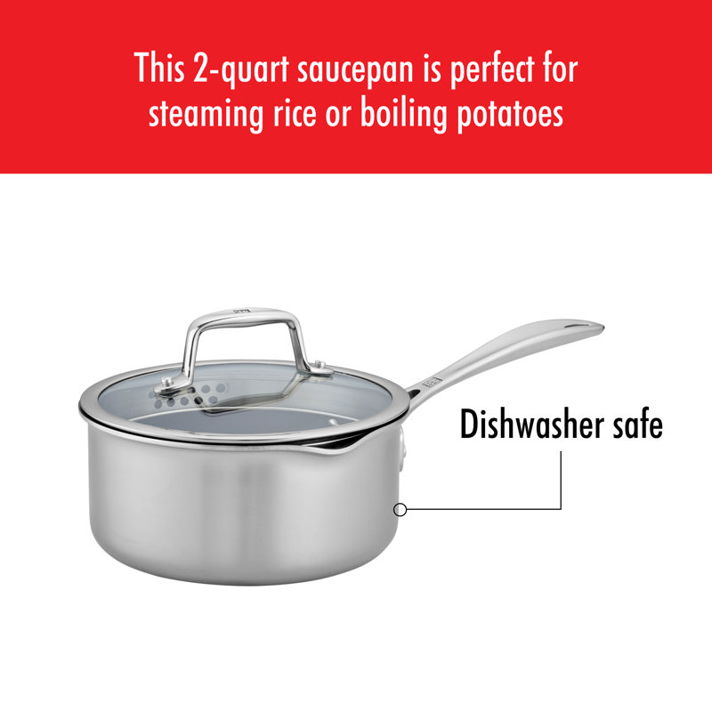 Zwilling 2 qt. Stainless Steel Saucepan With Lid