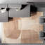 Handmade Silk and Wool Abstract Area Rug-1152586364