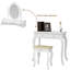 Manolis Dressing Table with Mirror