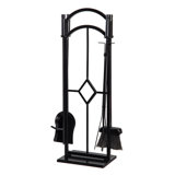 Diamond 5 Pc Fireplace Toolset