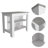Versatile Kitchen Island with Abundant Storage and Stable Construction