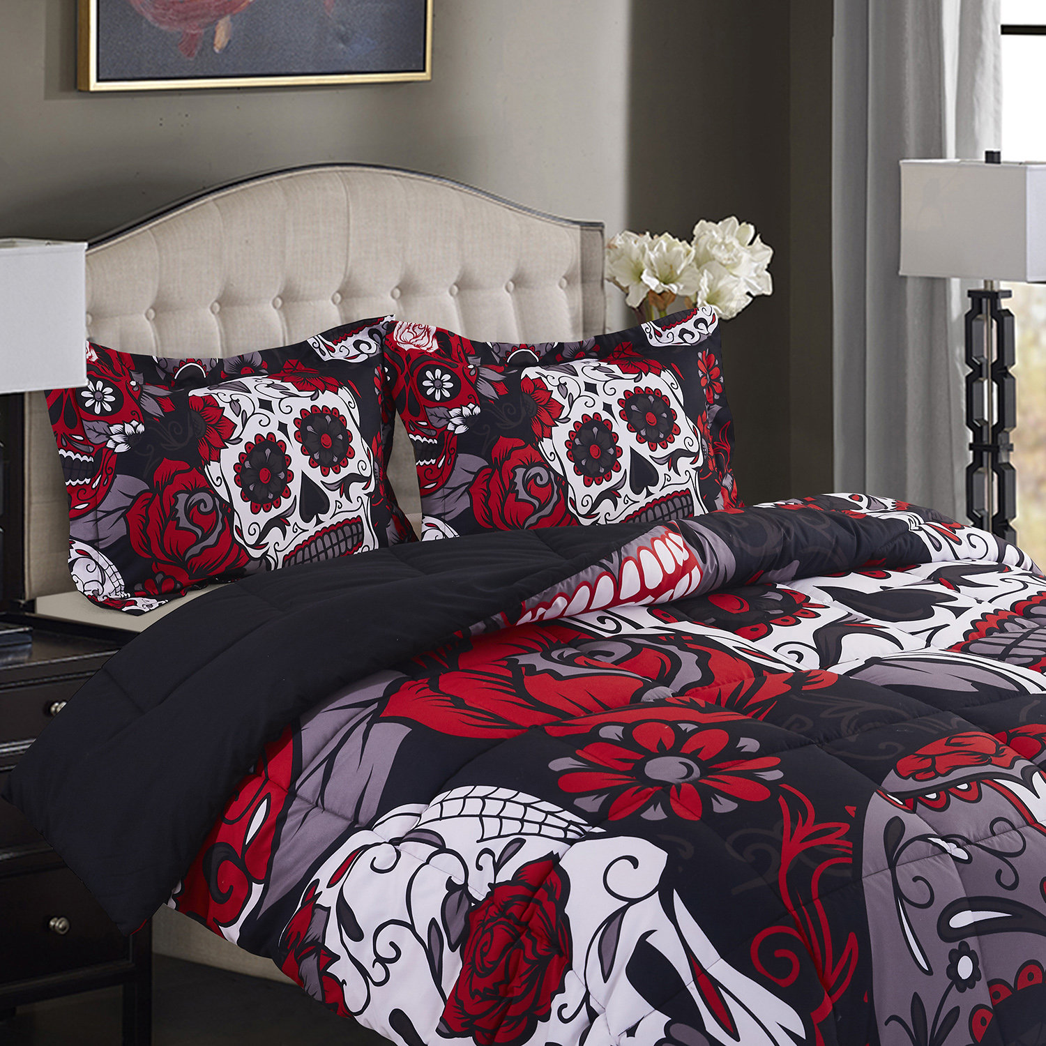 High Quality Bedding Set Reactive Printing - Online Furniture