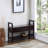 Shoe Storage Bench, Vannes Espresso Storage