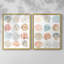 Motif océanique I - impression encadrée de qualité supérieure - prête à être accrochée - aucun clou requis - aucun clou requis-1752022991-1752022989