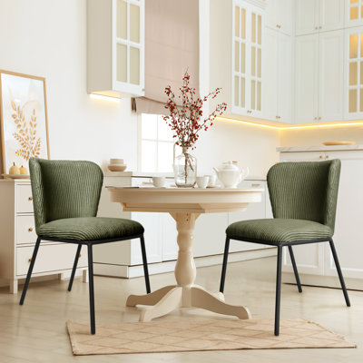 Unfinished Tufted Fabric Upholstered Back Side Chair