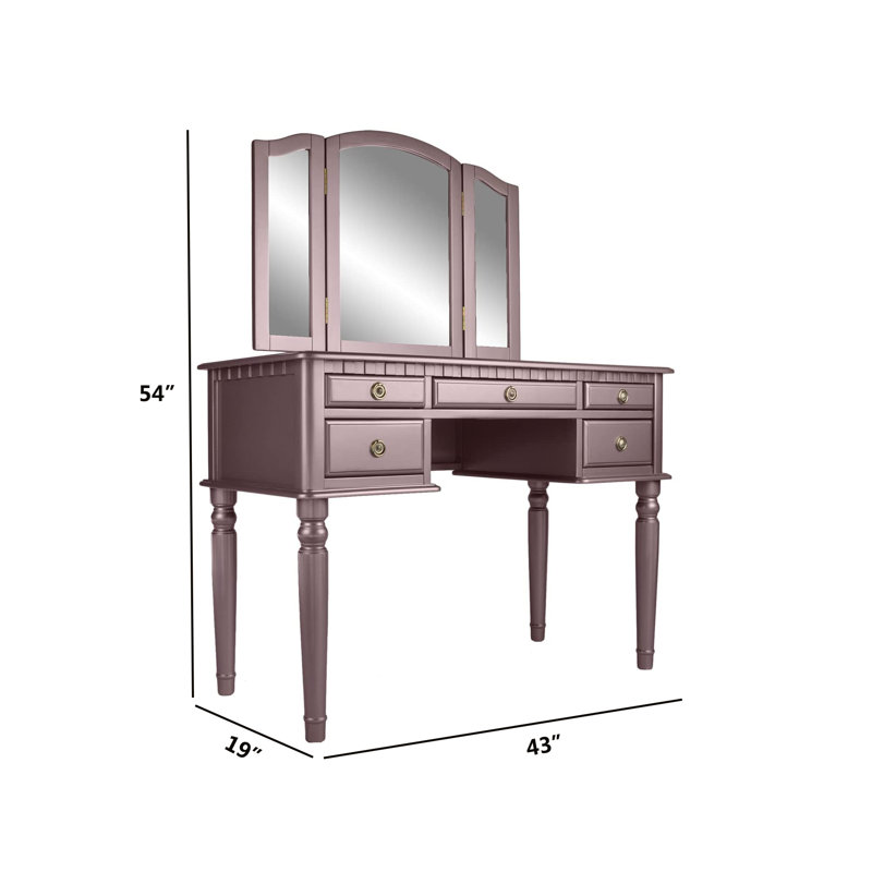 Darolyn Vanity, Rose Gold