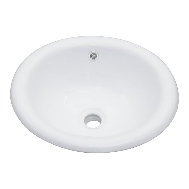 Semi-Recessed Bathroom Sink