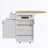 Kitchen Island with Drop Leaf,Power Outlet,Internal Storage Rack-460531553