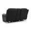 Causeuse inclinable électrique avec console Val divia-1676810281