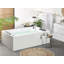 Yearsley 1100mm x 180mm Whirlpool Acrylic Bathtub