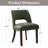 Faux Leather Upholstered Back Side Dining Chair (Set of 6)-589035969-588950991