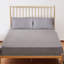 Protège-matelas chauffant en polyester pour grand lit