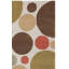 Modern Art Hand-Tufted Ivory Area Rug-38028996