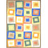 Bleu/Beige/Jaune/Blanc/Orange/Vert