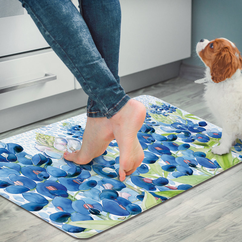 Bluebonnet Field Comfort Kitchen Floor Mat 30" x 20"
