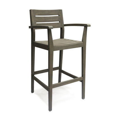 Grey Wood For Outdoor, 23 In Depth, Width And 45.5 Height To Create A Summer - Like At Home Outdoor Use, Inches Wide, Deep High Experience