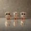 Ensemble de 3 sculptures hibou-609609655