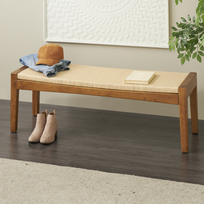 Banc en bois massif